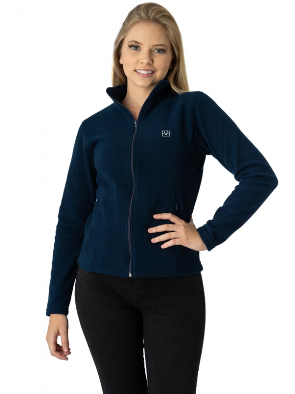 Fleece feminino - Azul Marinho