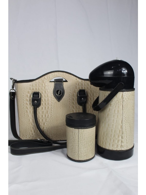 Kit Mateira Feminina couro crocco