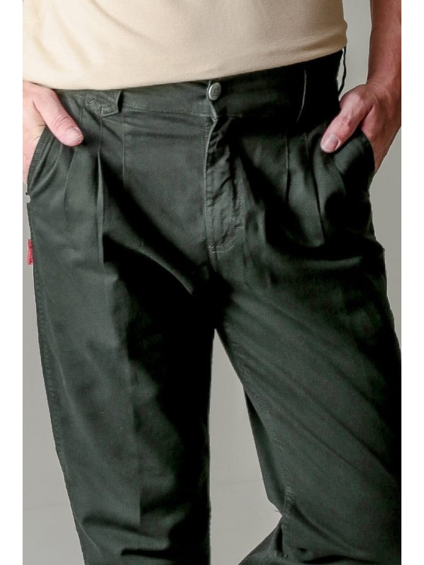 Bombacha Masculina Montaria com Elastano - Cor Verde Musgo