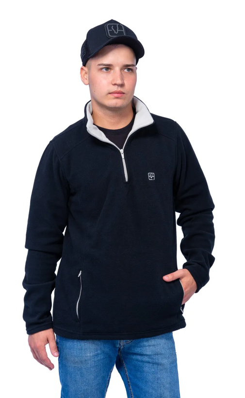 Fleece masculino fechado