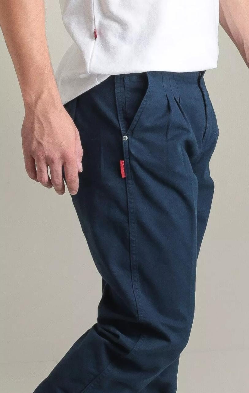 Bombacha Masculina Montaria com Elastano - Cor Azul Marinho