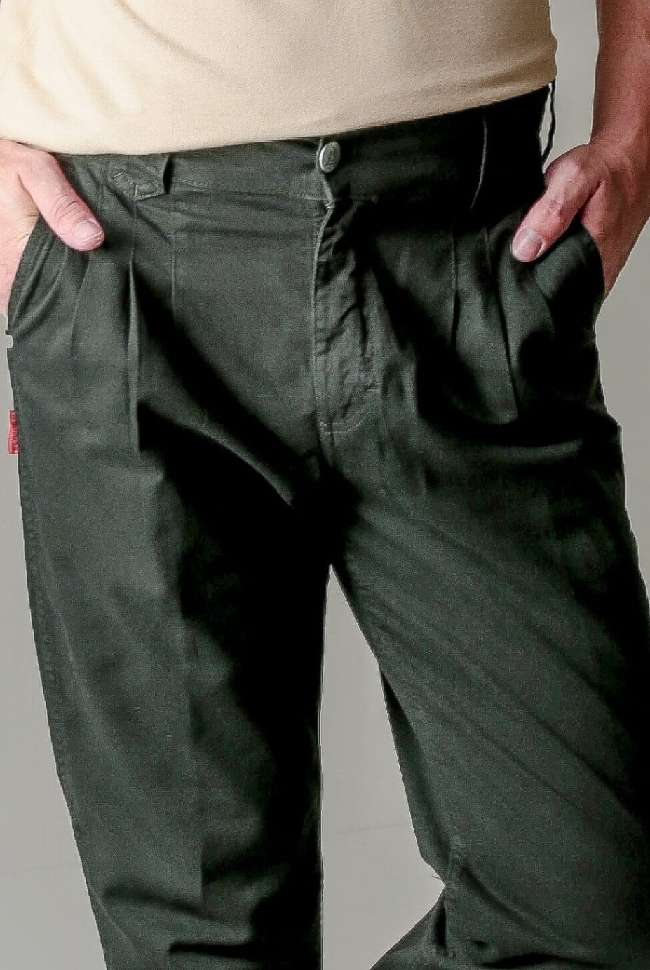 Bombacha Masculina Montaria com Elastano - Cor Verde Musgo
