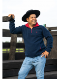 Fleece masculino fechado